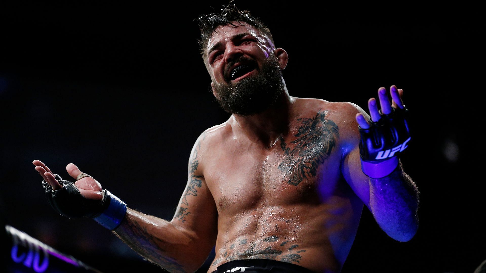 Mike Perry at UFC Fight Night: Jacare vs. Hermansson