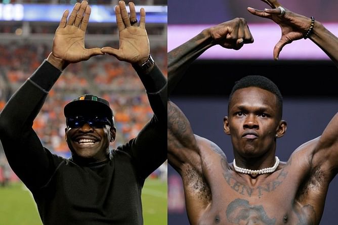 “Did ya'll see that?”- Legendary Cowboys WR Michael Irvin shares hilarious reaction after Israel Adesanya’s iconic win at UFC 287
