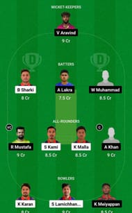 NEP vs SAU Fantasy Suggestion Team 2
