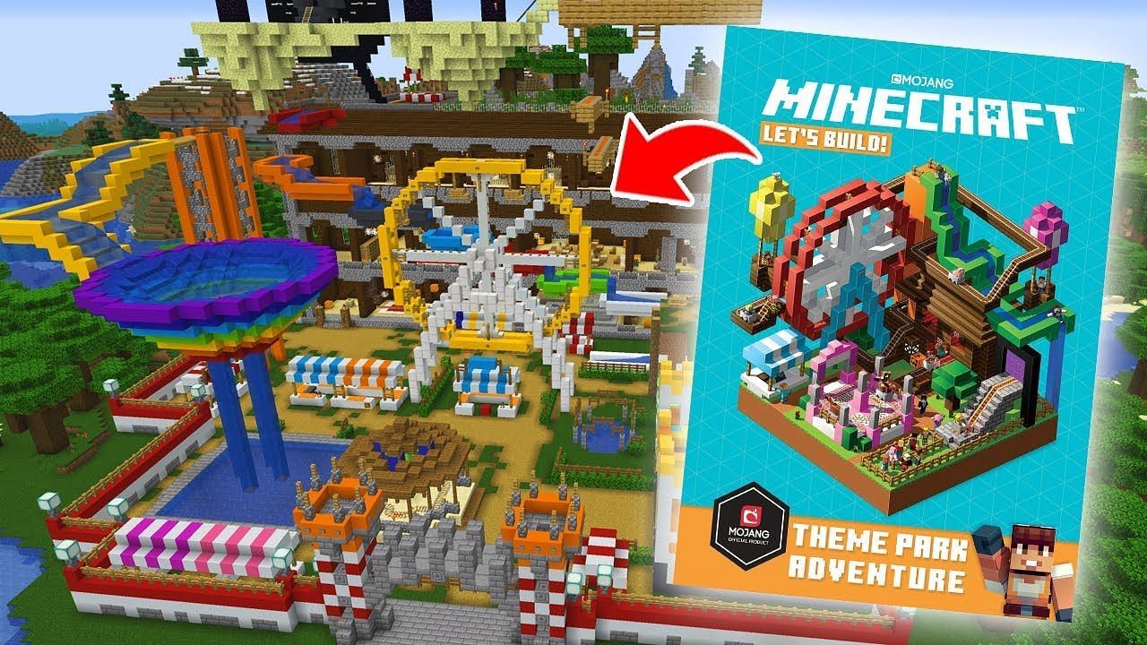 Working theme parks are possible to build in Minecraft (Image via Youtube/Access Gaming)