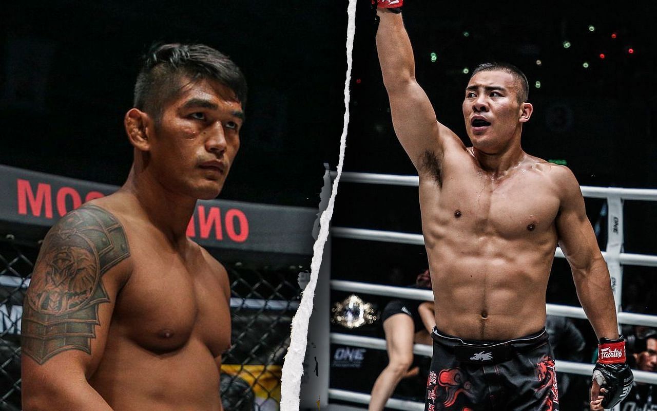 Aung La N Sang (Left) returns to face Fan Rong (Right) at ONE Fight Night 10