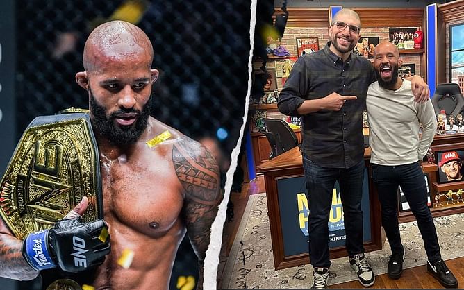 Demetrious Johnson shows some love in his interview with Ariel Helwani