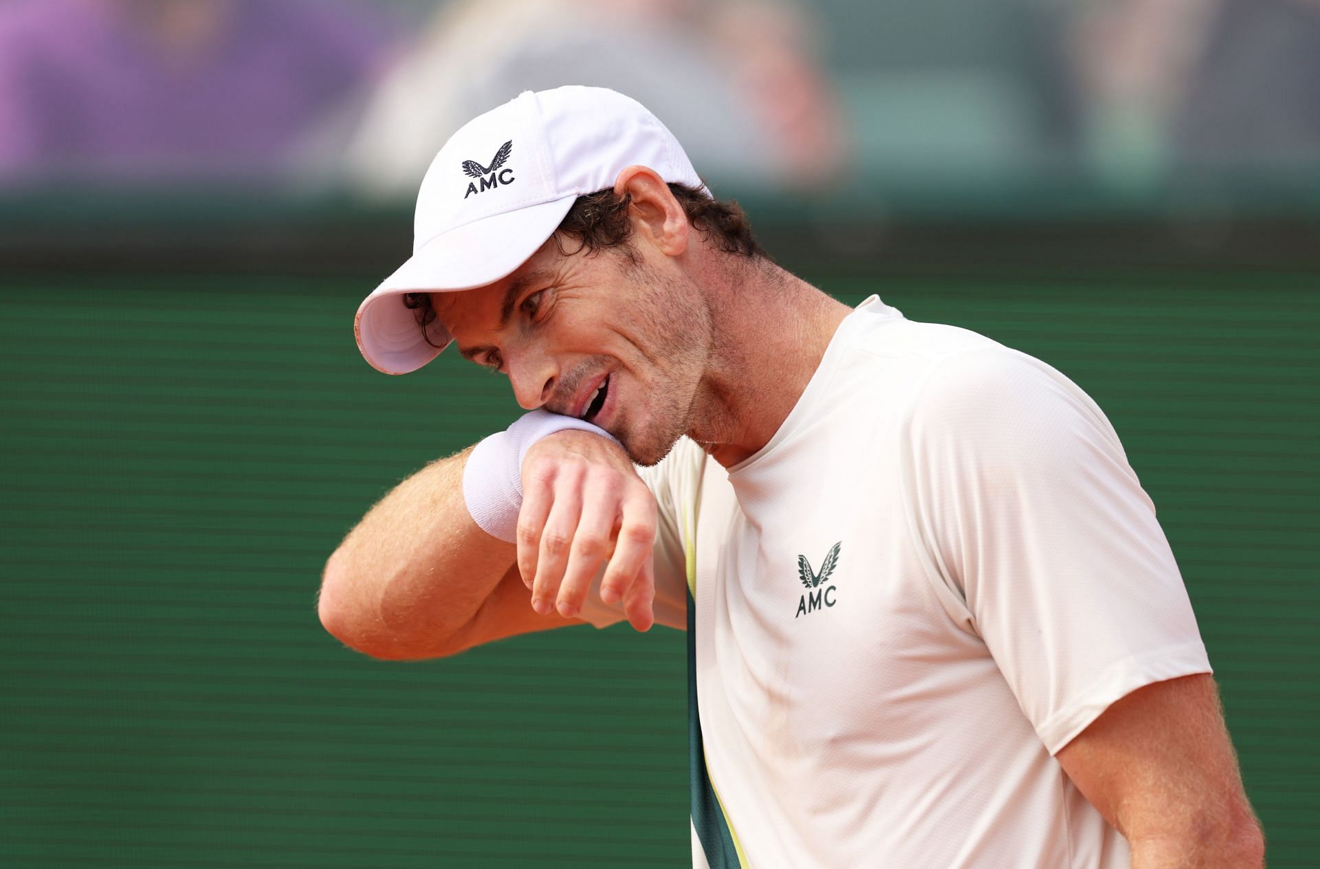 Andy Murray at Rolex Monte-Carlo Masters - Day Two