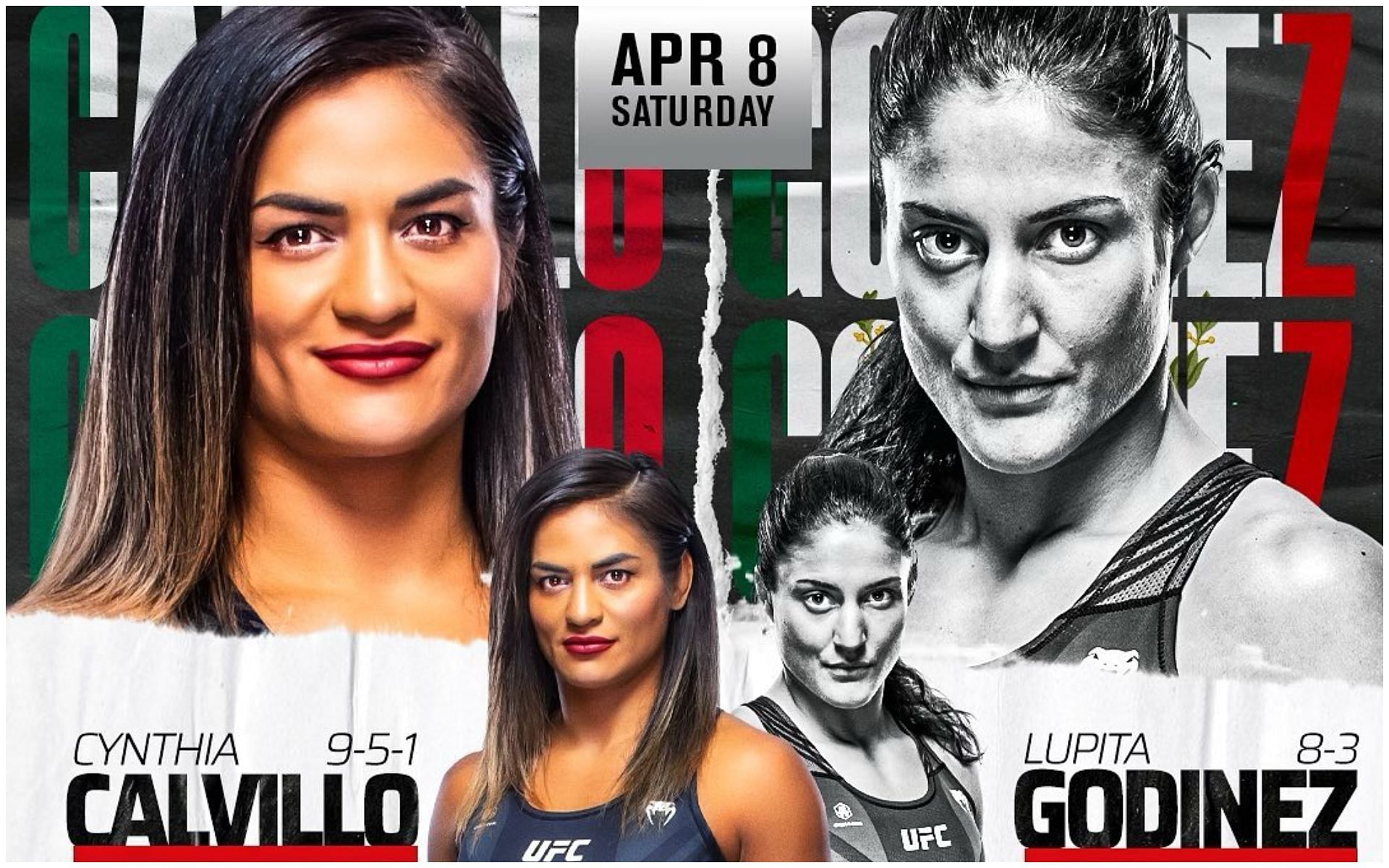 Cynthia Calvillo vs. Lupita Godinez at UFC 287