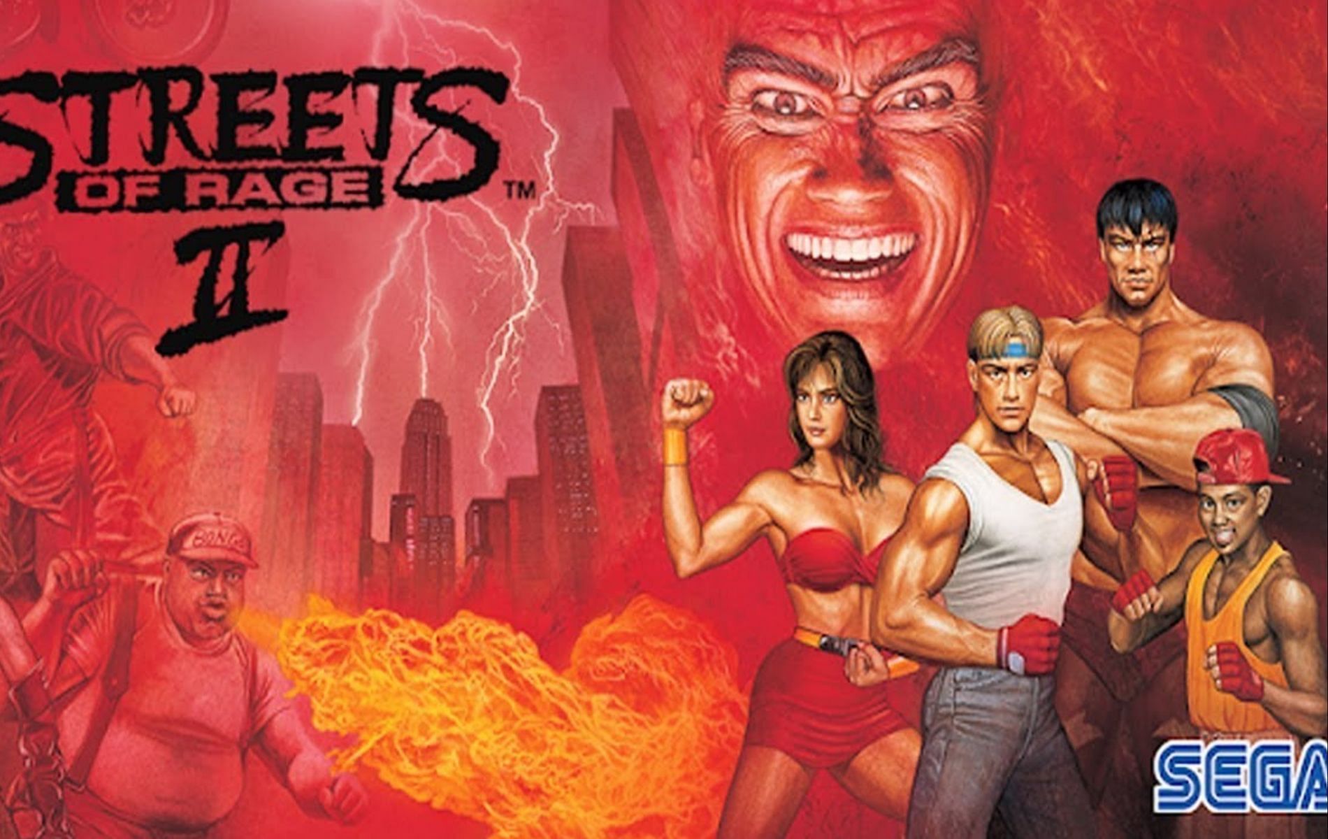 Relive the glory days of SEGA&#039;s Streets of Rage 2 on your mobile device (Image via Sega)