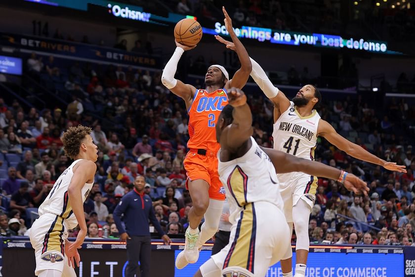 Gilgeous-Alexander leads Thunder past Pelicans in play-in