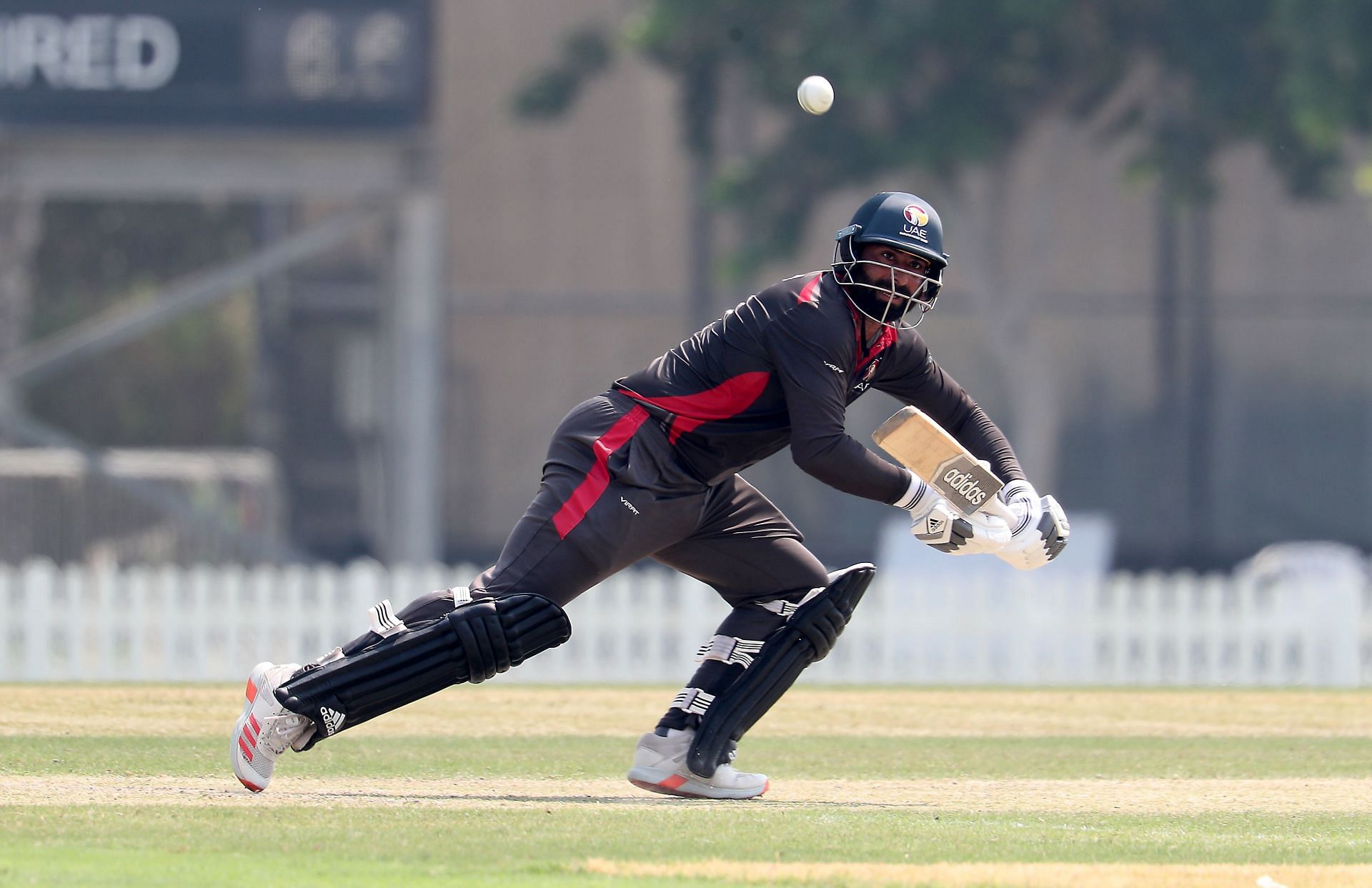 Muhammad Waseem in action for UAE (Image Courtesy: The National)