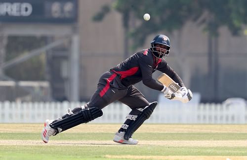 Muhammad Waseem in action for UAE (Image Courtesy: The National)