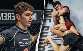Mikey Musumeci says he felt he was hacking off Gantumur Bayanduuren’s leg in their match