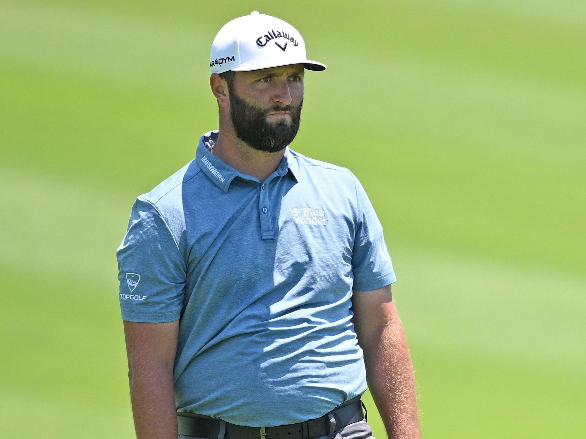 Jon Rahm during the Mexico Open at Vidanta, round 2