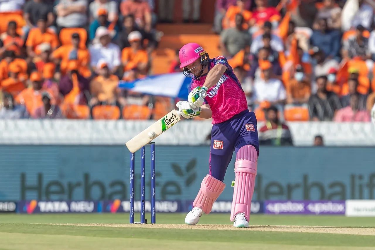 Jos Buttler smashed a blazing half-century in Rajasthan Royals