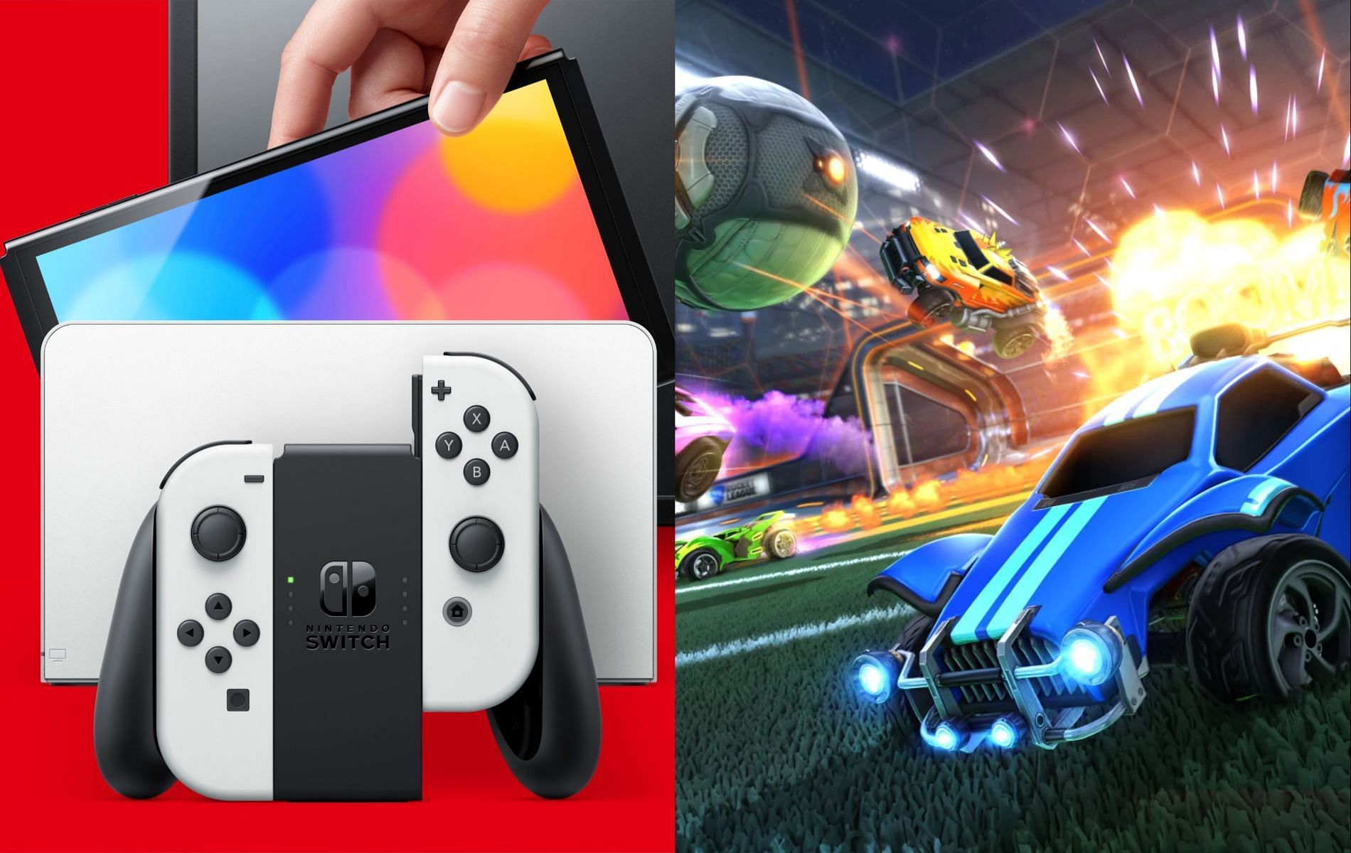 There are a decent number of competitive games to check out on the acclaimed handheld platform (Images via Nintendo/Epic Games)