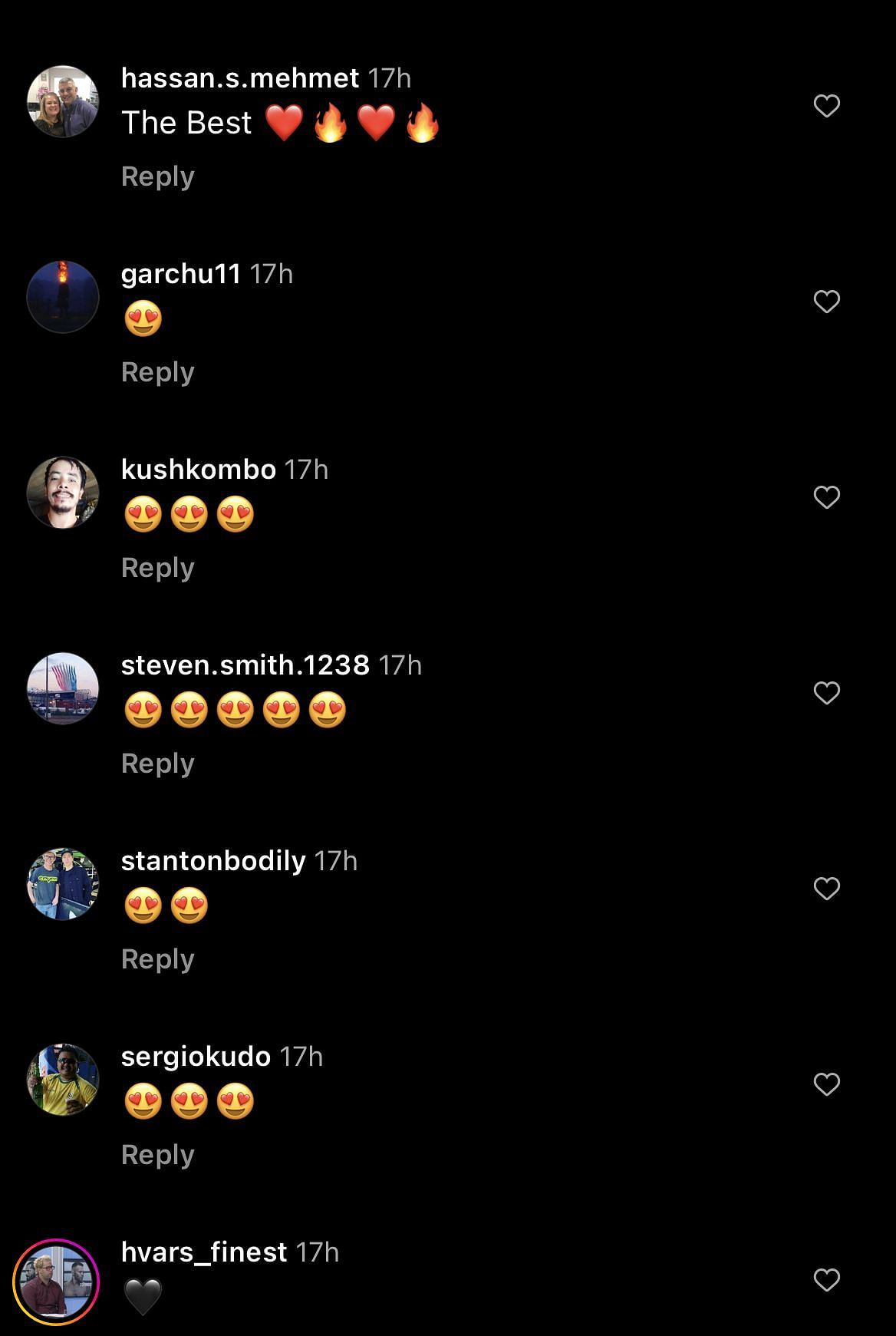 Instagram comments on Carly Baker&#039;s post