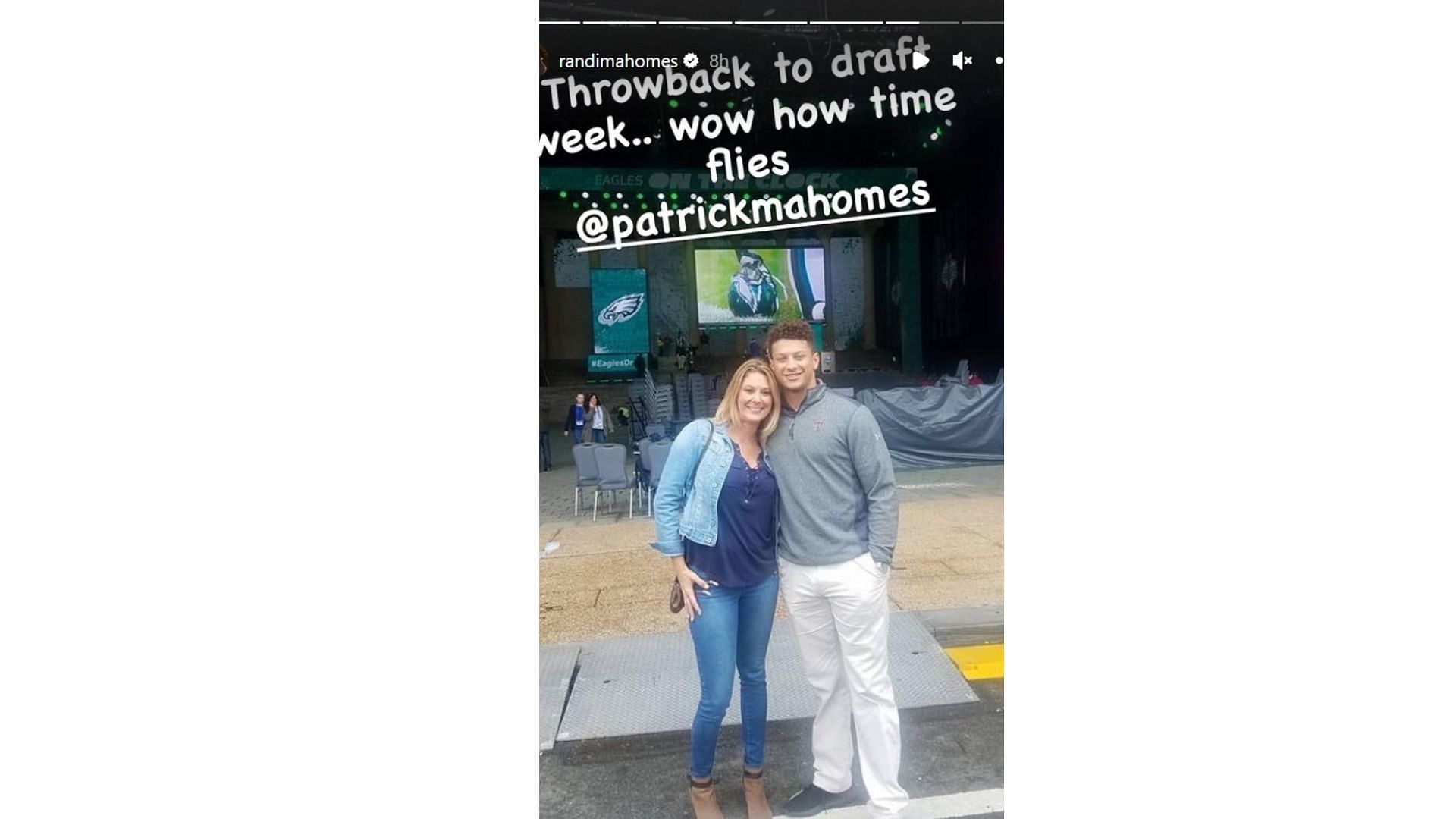 Patrick Mahomes' mother Randi drops an adorable throwback photo ahead of  Super Bowl LVII
