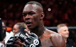 Israel Adesanya threatens to drag unnamed fighter's "carcass across South Africa" at UFC 287 post-fight press conference
