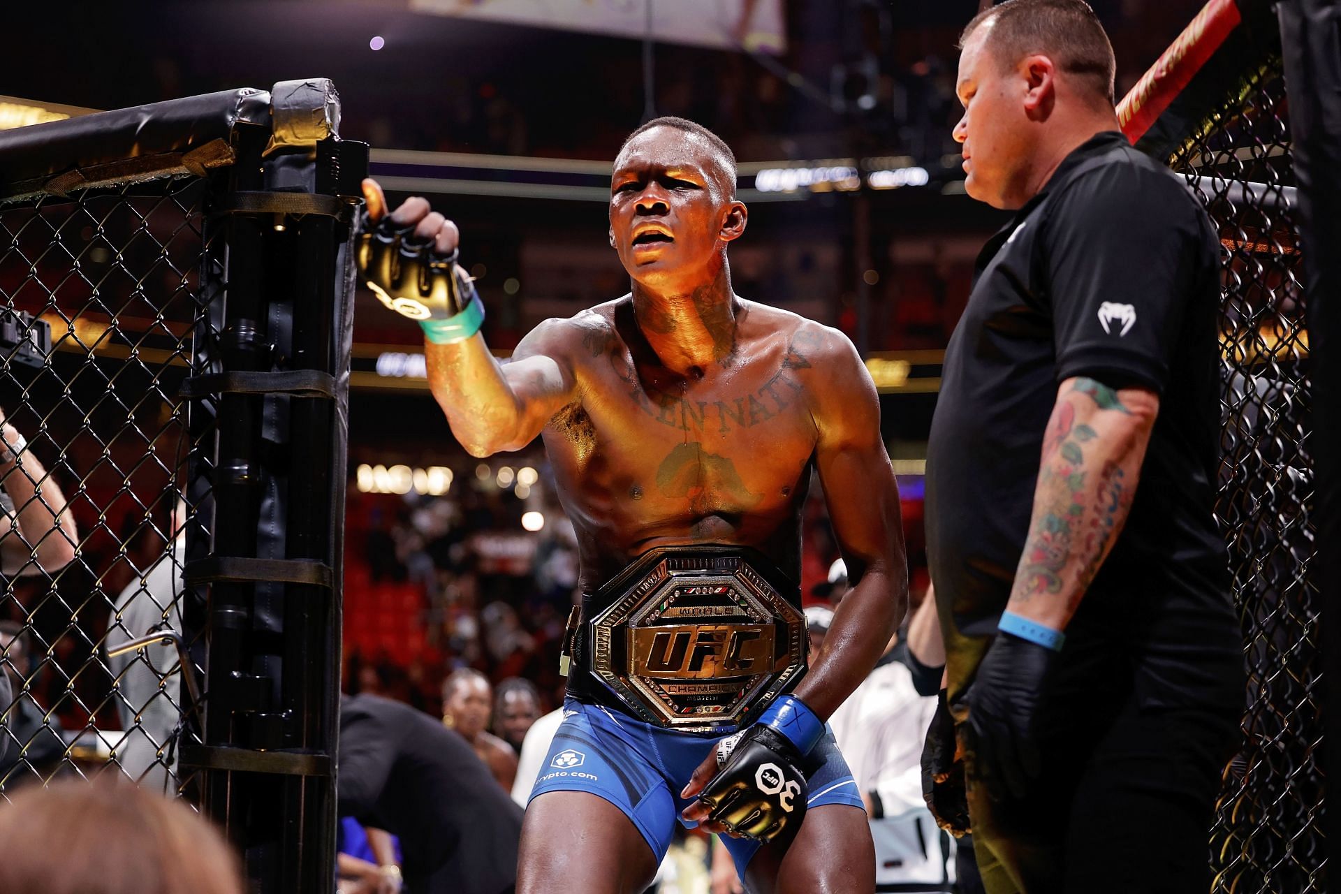 Watch Israel Adesanya Ranks His Top 5 Animes, Game Points