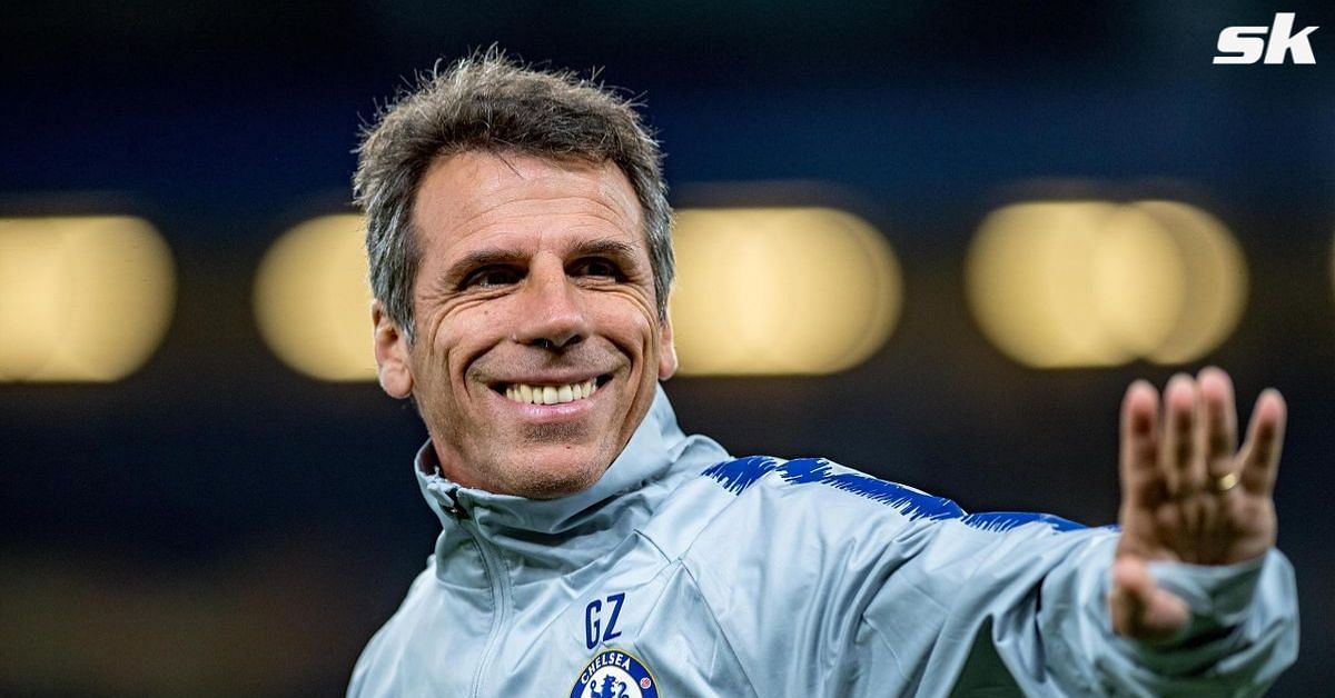 Former Chelsea star Gianfranco Zola backs Manchester City to win the Champions League.