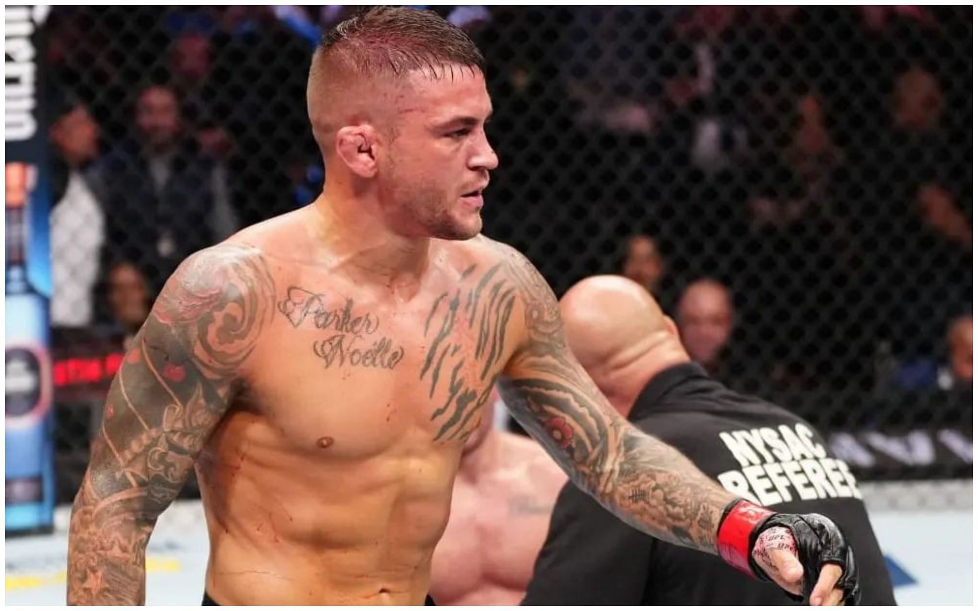 UFC lightweight fighter Dustin Poirier