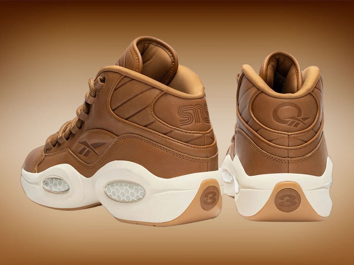 Question Mid &ldquo;Vachetta Tan&rdquo; sneakers (Image via Sole Retriever)