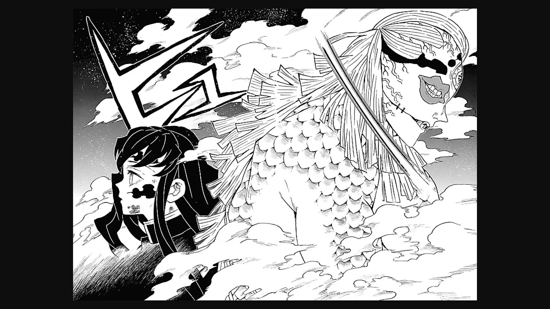 Muichiro kills Gyokko (Image via Koyoharu Gotouge/Shueisha)
