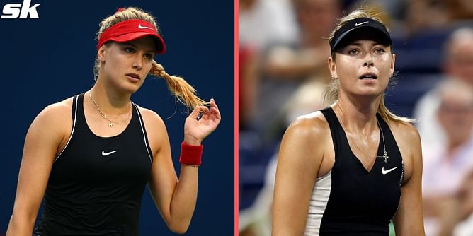 Eugenie Bouchard takes sly dig at "doper" Maria Sharapova after Madrid Open 1R win