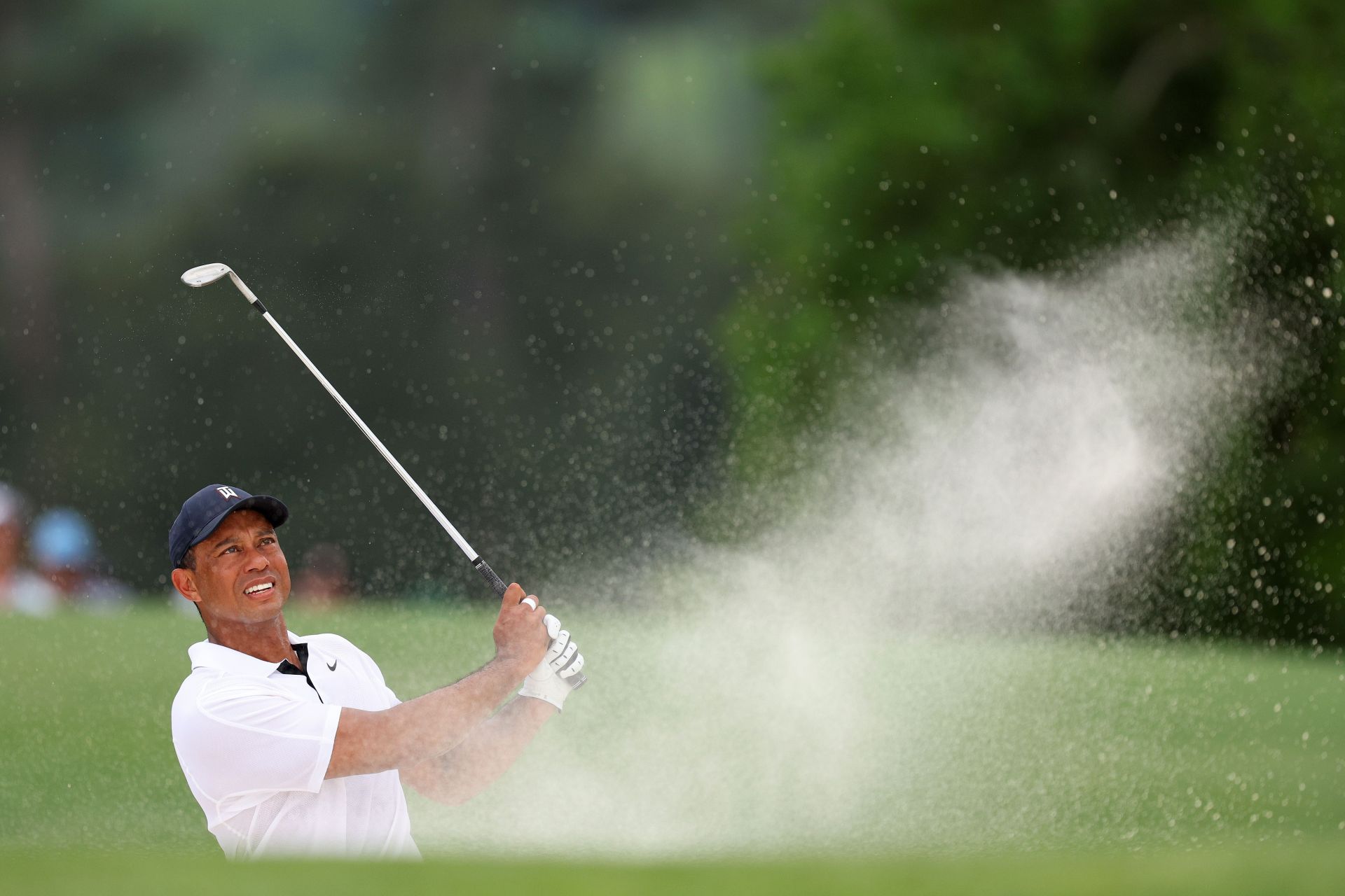 Weather affected Tiger Woods at the Masters in 2023