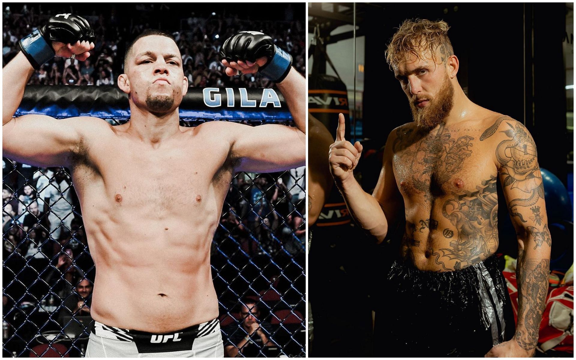 Nate Diaz vs. Jake Paul on Aug 5