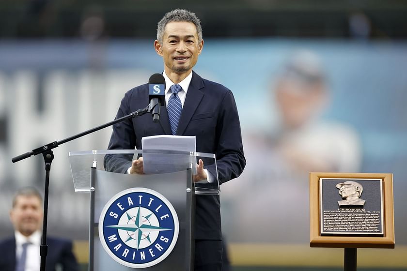 Ichiro Suzuki los Marineros Seattle in 2023  Ichiro suzuki, Mariners  baseball, Seattle mariners baseball