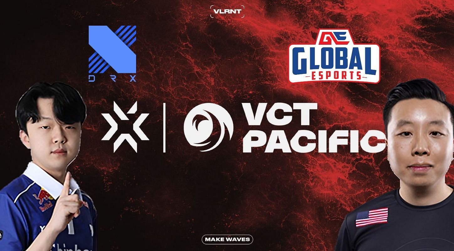 Global Esports vs DRX - VCT Pacific League: Predictions, where to watch, and more(image via Sportskeeda)