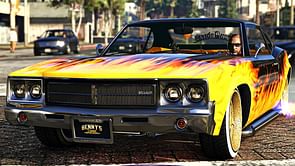 Where to find the Sabre Turbo muscle car in GTA 5 story mode?