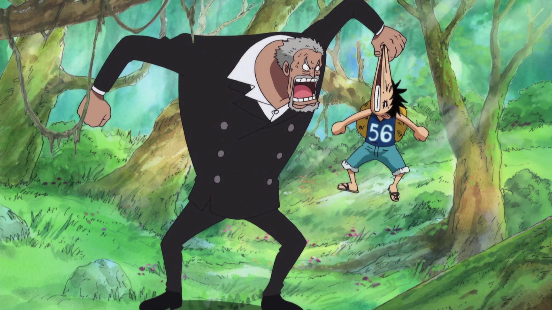 It&#039;s impossible not to love Garp (Image via Toei Animation, One Piece)