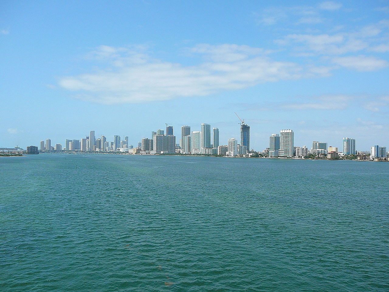 Wade's property was located in Biscayne Bay and was sold for $22 million (Image via Wikimedia)