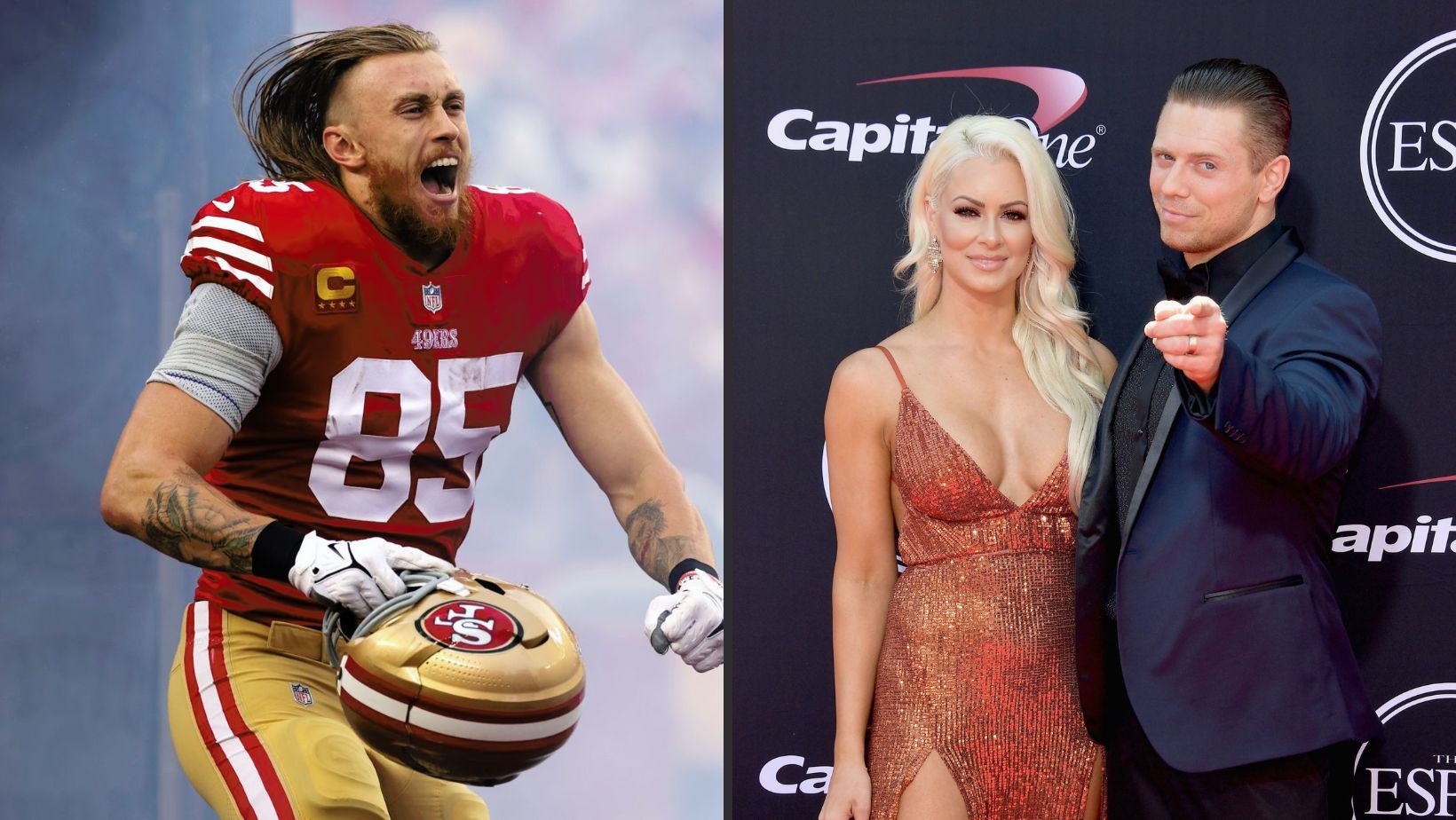 George Kittle talks down on WWE star The Miz