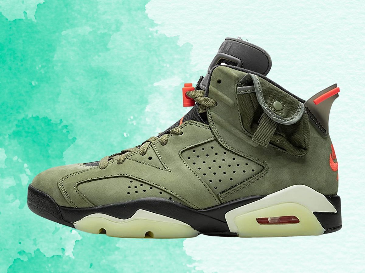 Travis Scott x AJ 6 (Image via Nike)