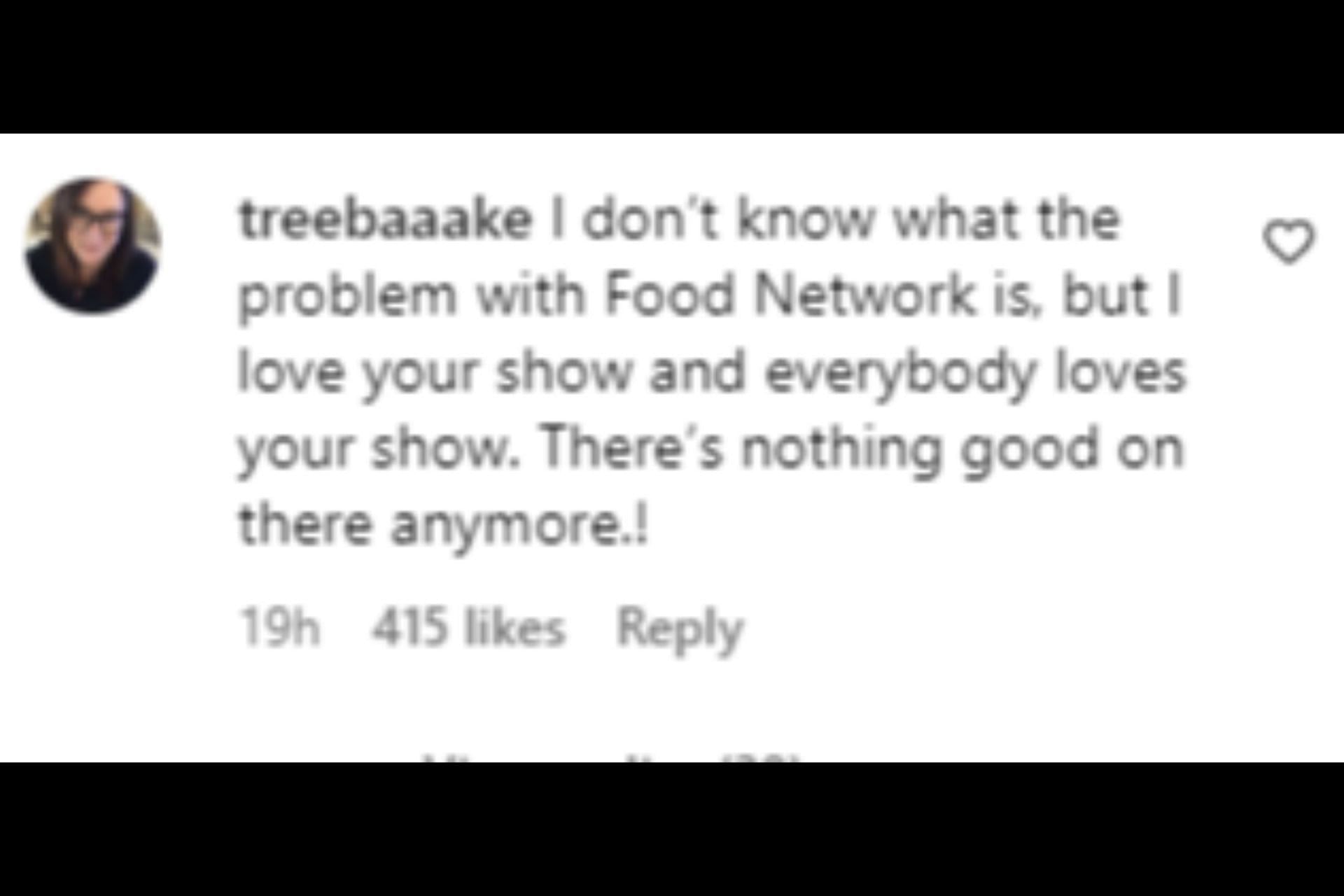 Fans react to Valerie&#039;s cooking show cancellation. (Image via Instagram/@wolfiesmom)