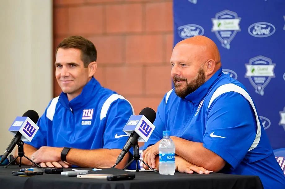 Head coach Brian Daboll and general manager Joe Schoen have 