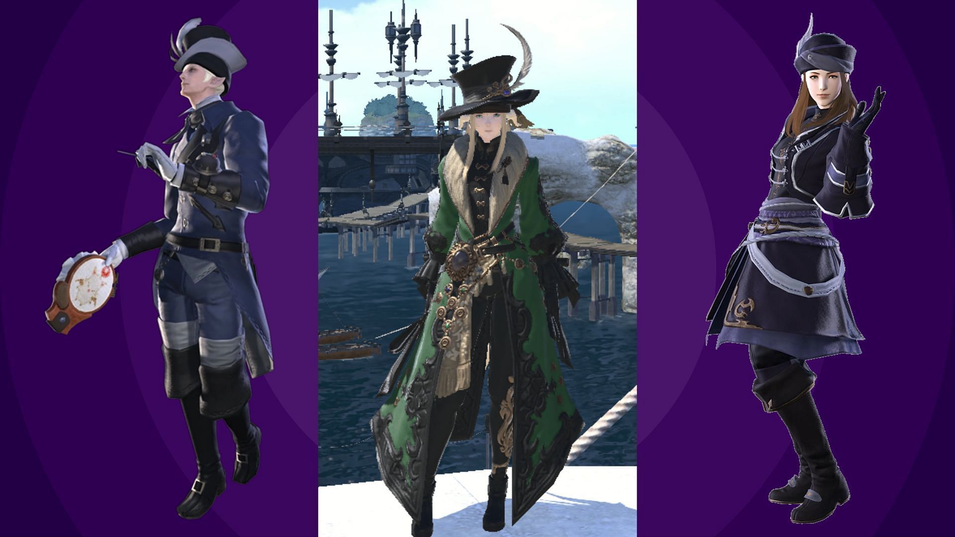 The Weaver is a unique job in Final Fantasy XIV (Images via FFXIV Wiki and Reddit)