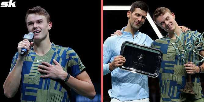 Holger Rune praises ‘extremely kind’ Novak Djokovic for being a ‘huge inspiration’