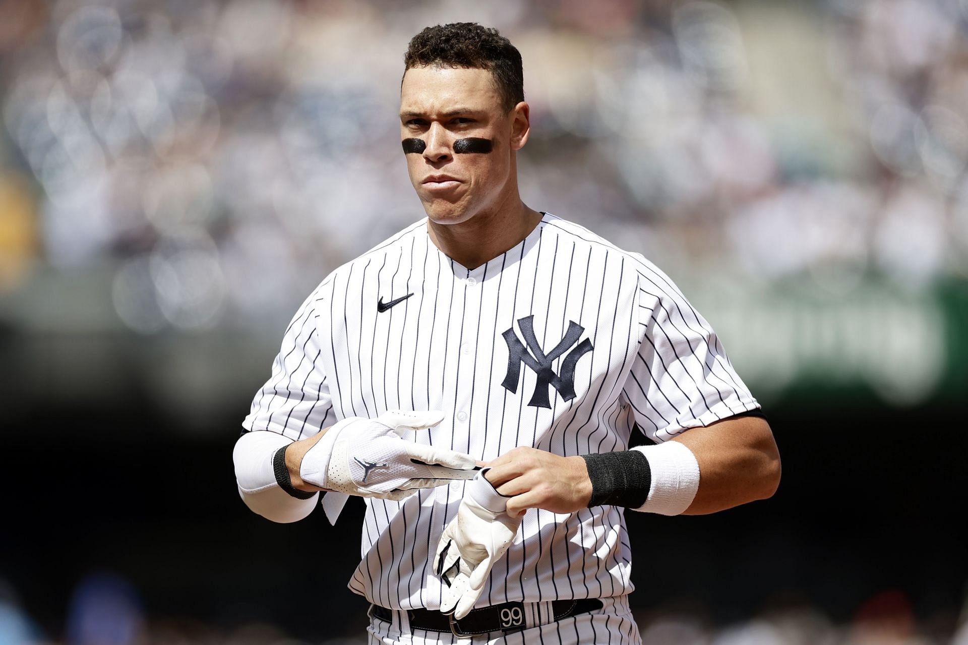 Yankees finally convinced Aaron Judge, Giancarlo Stanton to cool it on the  weights. What took 'em so long?