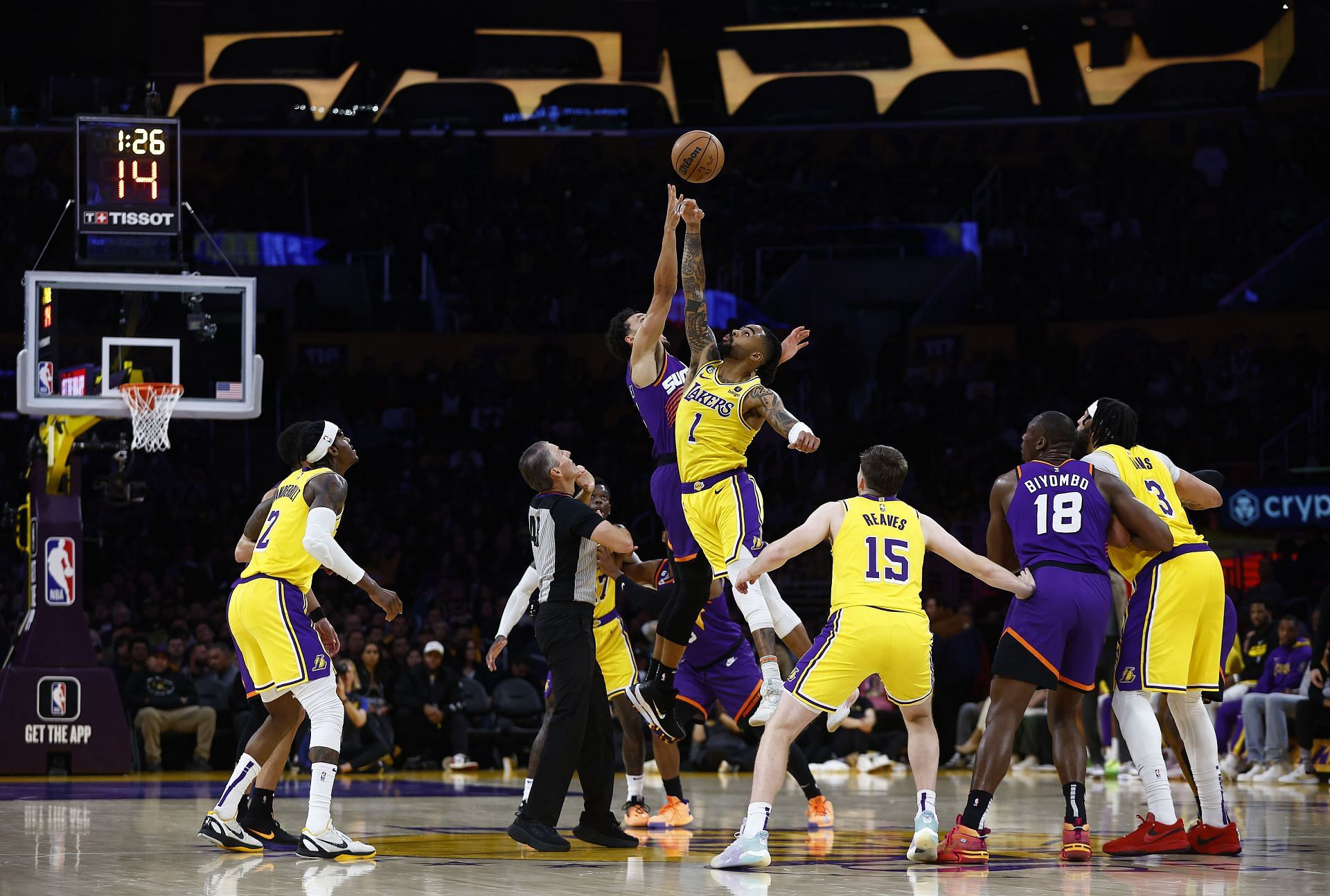 Phoenix Suns v Los Angeles Lakers