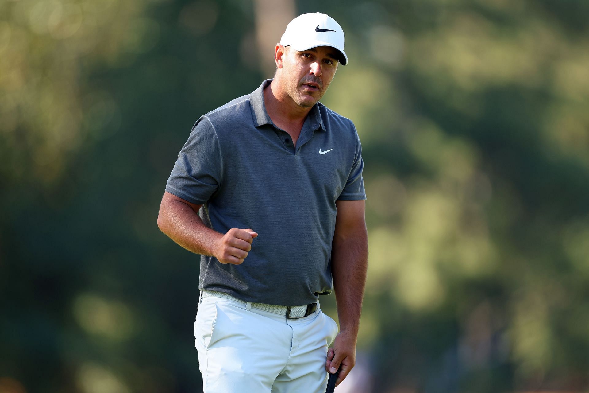 Brooks Koepka finished second at the Masters