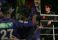 [Watch] Shah Rukh Khan celebrates KKR's dominating win against RCB on homecoming to Eden Gardens after almost four years