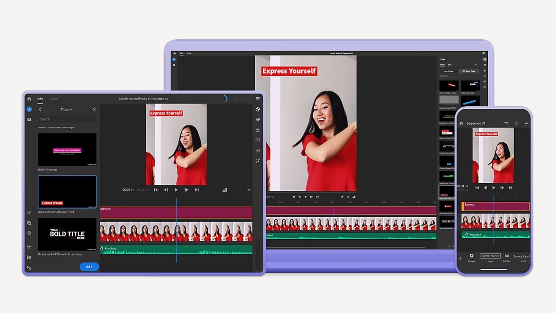 Adobe Premiere Rush is one of the robust editing software on mobile (Image via Adobe)