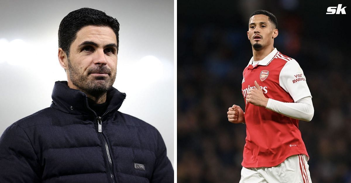 Mikel Arteta provided an update on William Saliba