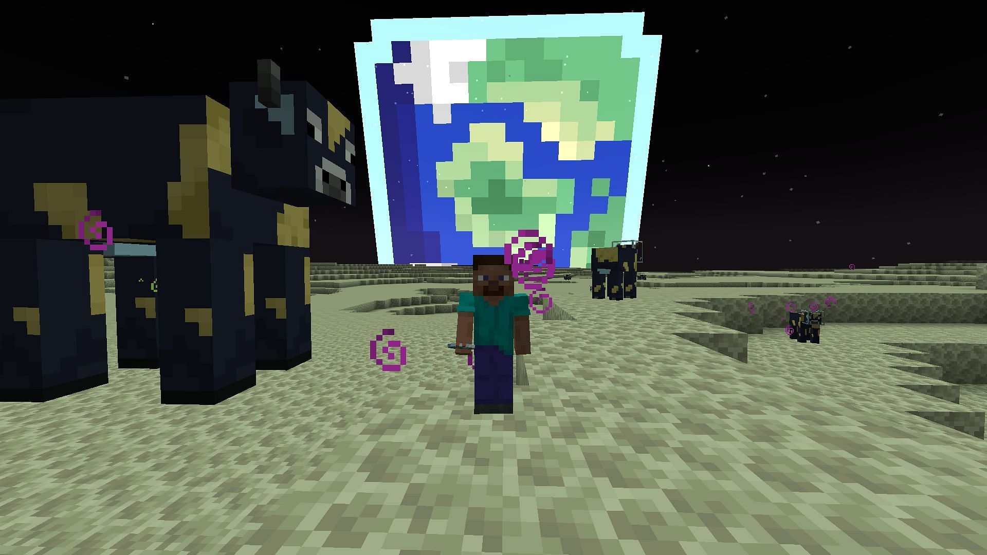 Minecraft Earth exclusive mobs have been modded into the Java edition