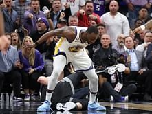 "Stuff happens, it's basketball" - Domantas Sabonis plays down stomp from Draymond Green who got ejected in Game 2