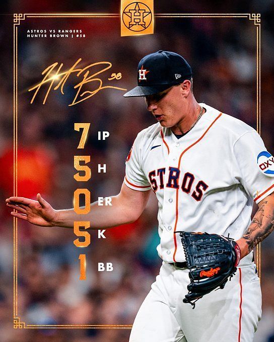 Fearless Hunter Brown Looks Like a Future Astros Ace — How This Houston  Rookie Is Attacking the Moment