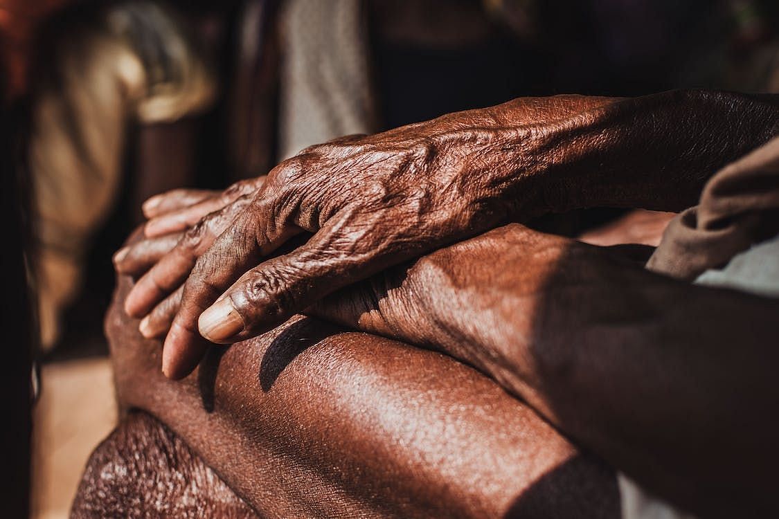 caused by a loss of bone density (Image via Pexels/Parij Photography)