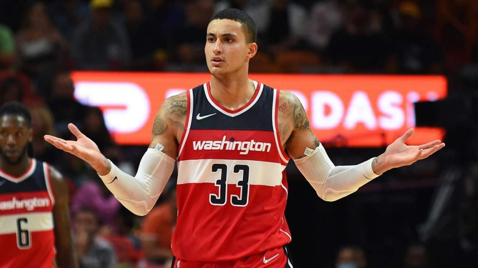 Washington Wizards forward Kyle Kuzma