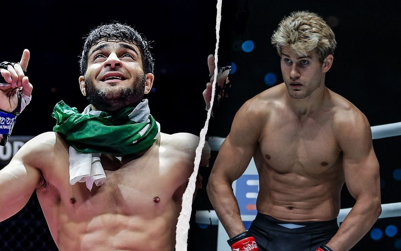 Ahmed Mujtaba, Sage Northcutt | Image courtesy of ONE